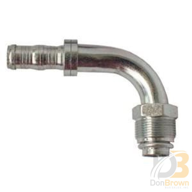 Fitting, Clip-Lok, 90, 3/4 M.O. x #12 Hose, Burgaflex 313705