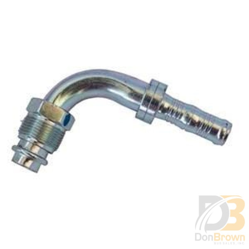 Fitting, Clip-Lok, 90 Deg, 5/8 M.O. X #10 Hose, Burgaflex 313694