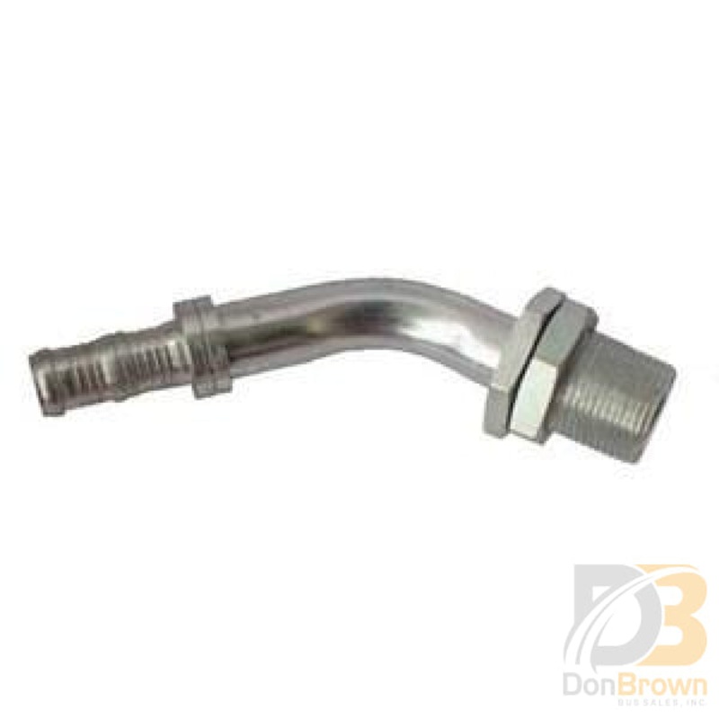 Fitting, Clip-Lok, Bulkhead, 45, 3/4 M.I.O. x #12 Hose, Burgaflex 313712