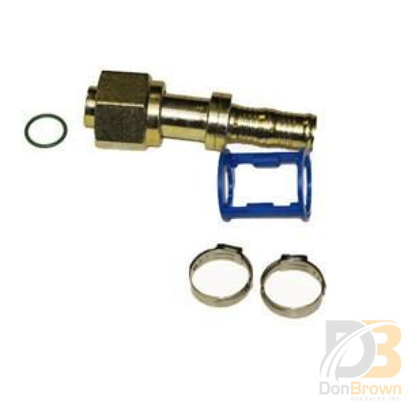 Fitting, Clip-Lok, Str, 3/4 FO x #12 Hose, Burgaflex 313519