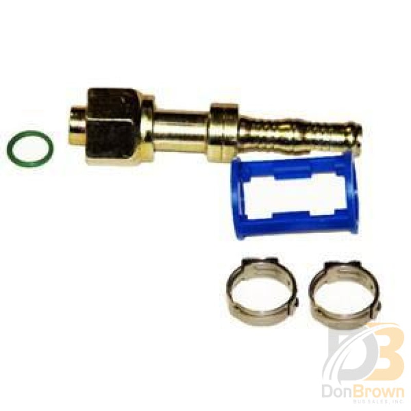 Fitting, Clip-Lok, Str, 5/8 FO x #10 Hose, Burgaflex 313577