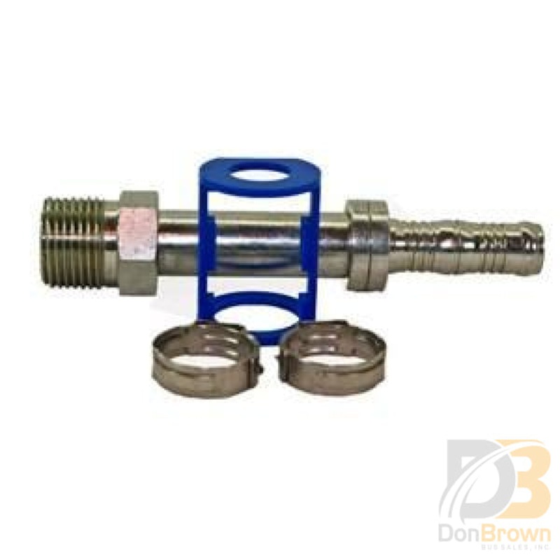 Fitting, Clip-Lok, Str, 5/8 MIO x #10 Hose, Burgaflex 313561