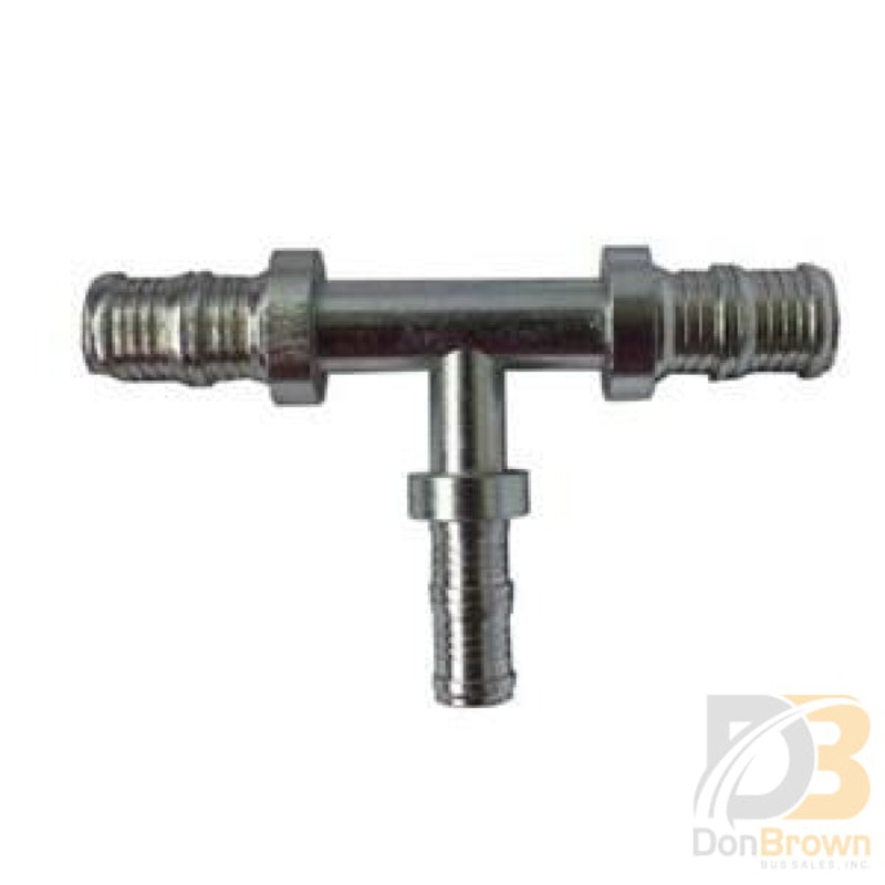 Fitting, Clip-Lok, Tee, #16 x #16 x #12 Hose, Burgaflex 313691
