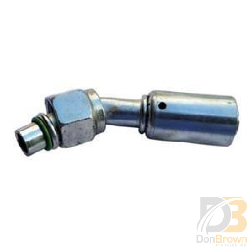 Fitting, Crimp, 45, 1/2 FO x #10 Hose Burgaflex Crimp 313653