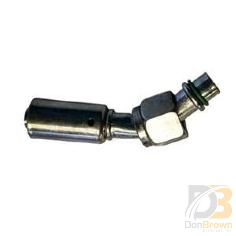 Fitting, Crimp, 45, 1/2 FO x #8 Hose, Burgaflex Crimp 313677
