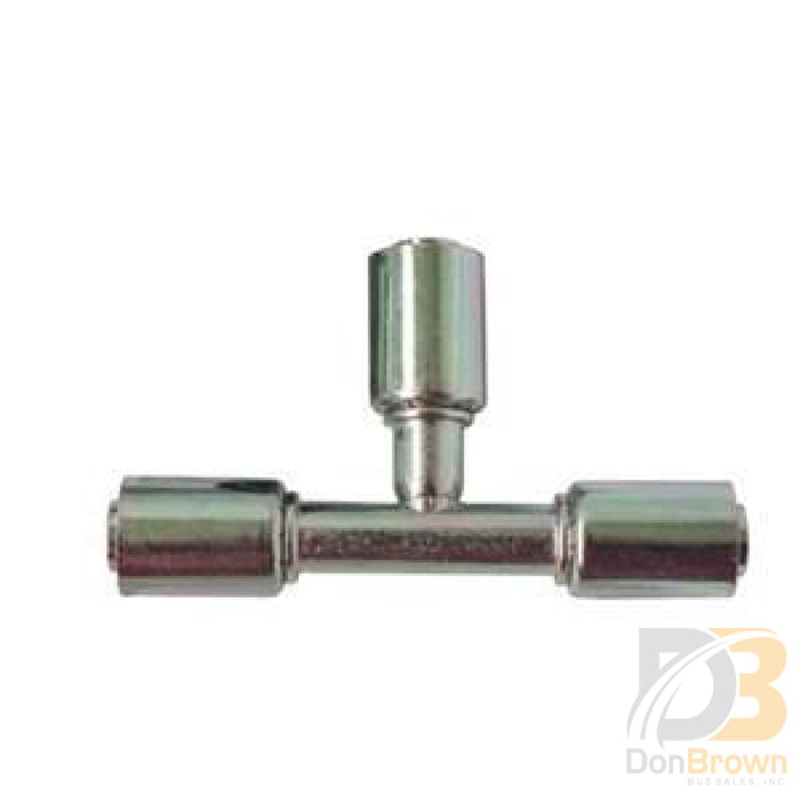 Fitting, Crimp, Tee, #12 x #12 X #12, Burgaflex Crimp 313709