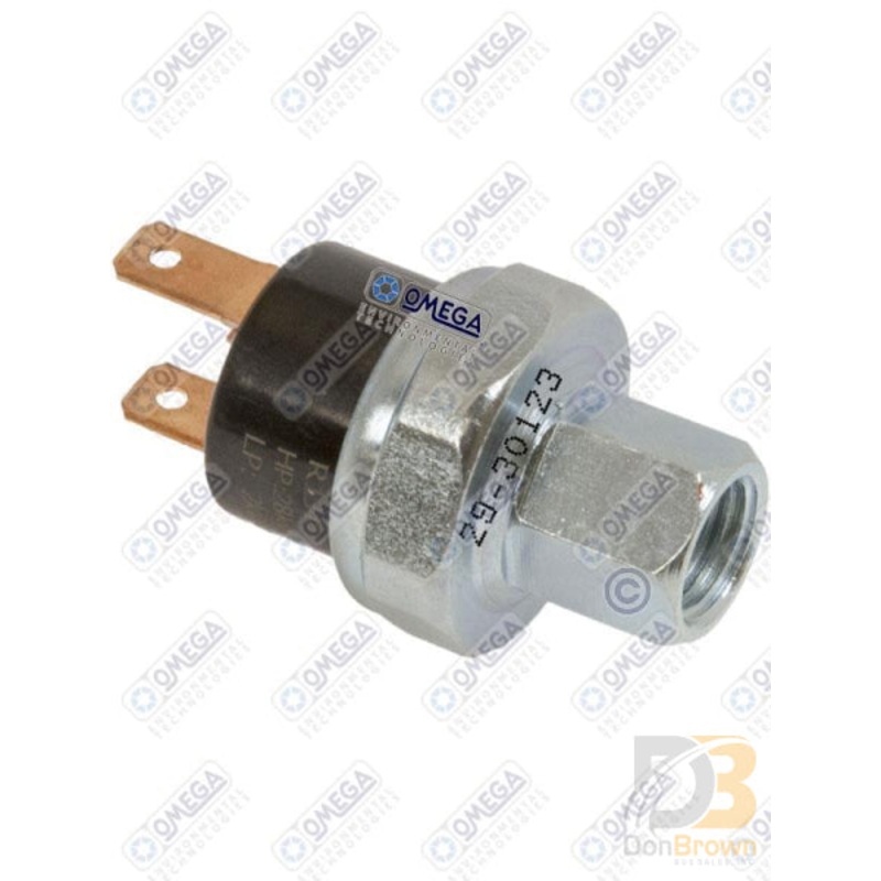 SWITCH DUAL PRESSURE OFF@ 28KG/CM2- 2KG/CM2 1/4 FM 29-30123
